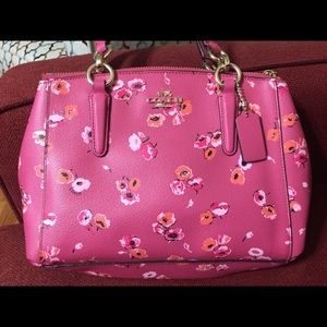 Floral Coach Purse